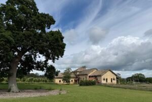 The reconstructed Roman Villa at The Newt in Somerset